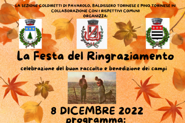 Festa del Ringraziamento - l&#39;agricoltura &#232; l&#39;arte di saper aspettare