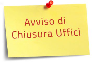 MODIFICA orari di apertura al pubblico degli uffici comunali - periodo 14  agosto/ 3 settembre  2025