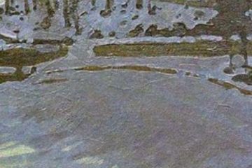 Titolo: Alberi nella Neve <br>Data Realizzazione: 1913